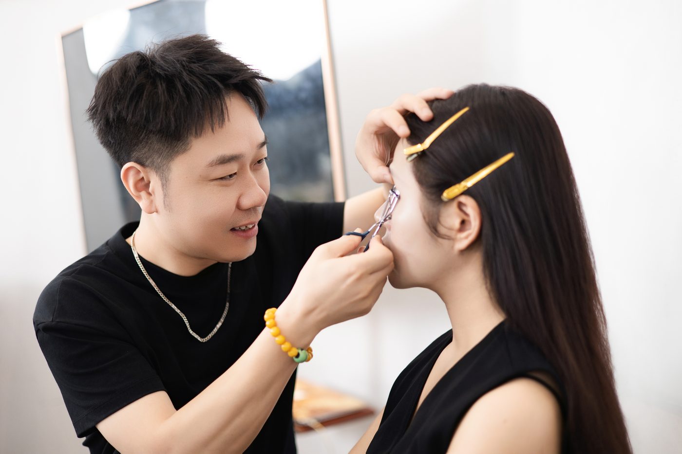 美业学员练习