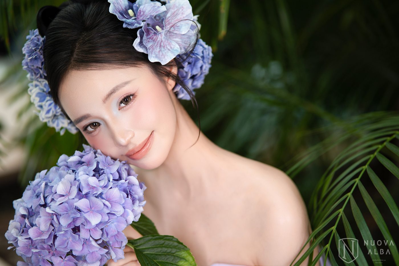 森系花卉造型作品