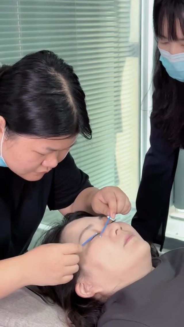 美睫课堂 · 现场记录