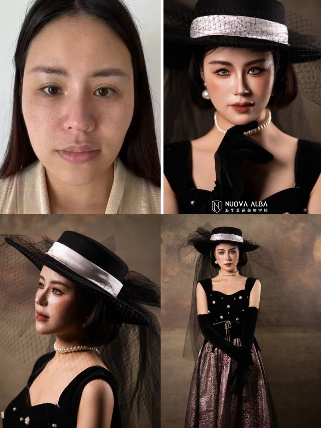 2026-课堂-复古新娘妆造